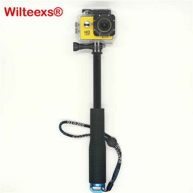 Штатив монопод WILTEEXS для 5 4 3 2 Sj 4000 Xiaomi Yi аксессуары экшн камеры спортивный