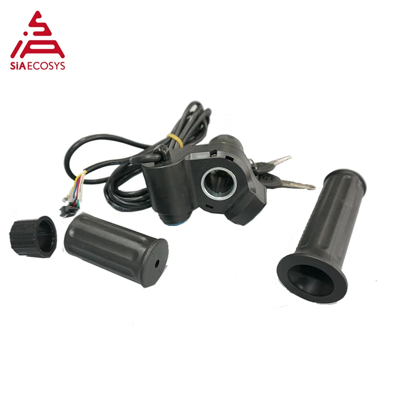 Наполовину закрученный Электрический велосипед ebike дроссель с дисплеем