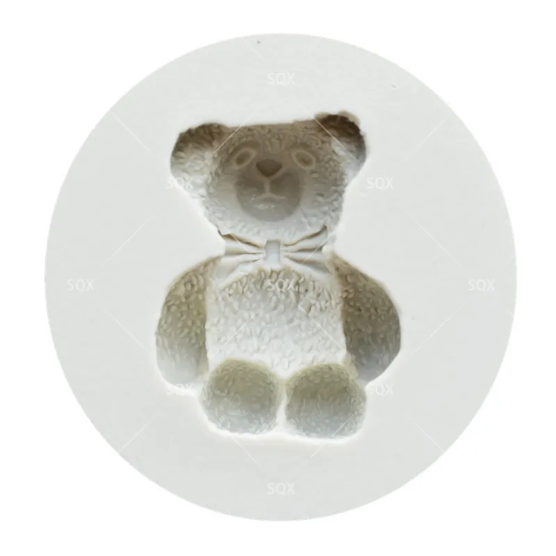 Милые мини-медвежонки для помадки формы выпечки торта инструменты украшения