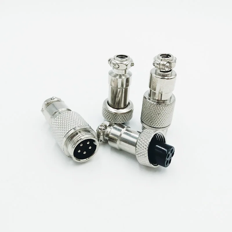 Авиационный разъем 12 мм GX12D двухтактный круговой разъем 2pin3pin4pin5pin6pin 5A 125 В штекер