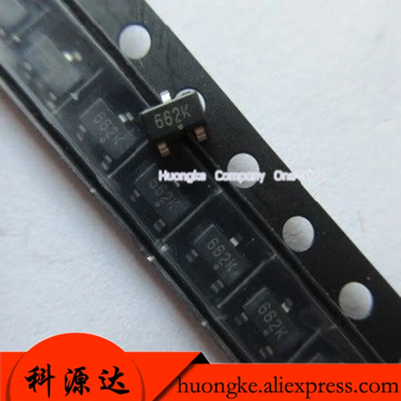 50 шт./лот XC6206P332MR XC6206P332 SOT23 XC6206 SMD(662K) 3,3 В/A SOT23-3, новое или