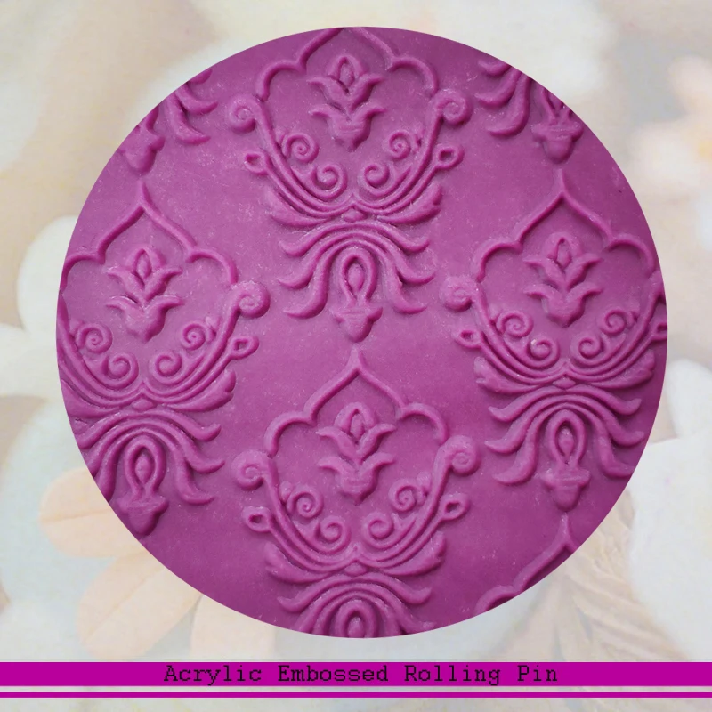 Скалка с лазерной гравировкой Для Тиснения ролик для тиснения теста