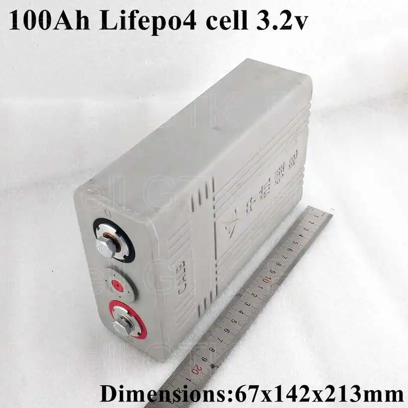 4 шт./лот 3 2 V 100Ah LiFePO4 батарея 300A скорость разряда для электрического скутера EV