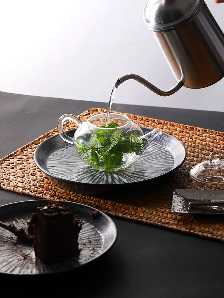 Креативная рельефная тарелка для фруктов креативная керамическая воды в
