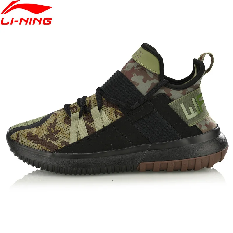 Clearance)Li-Ning Men CYBER PUNK WS Wade Leisure Shoes Wearable Mono Yarn Breathable LiNing Sport Shoes Sneakers AGWN035 YXB218
