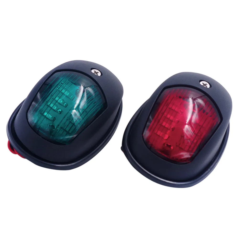 Водонепроницаемый светодиодный навигационный светильник 2 шт./компл. 12 В 24