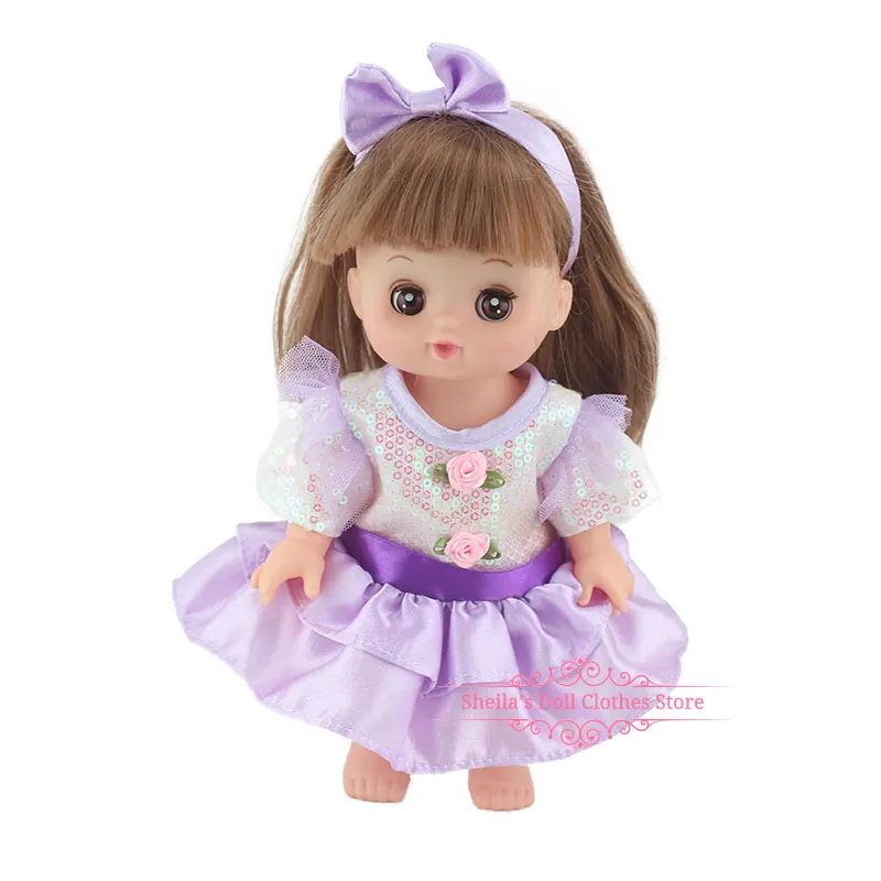 Модный милый костюм для куклы Mellchan 25 см, аксессуары для одежды