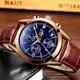 Mens Watches LIGE Top Brand Luxury Male Business Waterproof Quartz Watch Men Casual Leather Fashion Gold Watch Relogio Masculino Other Image