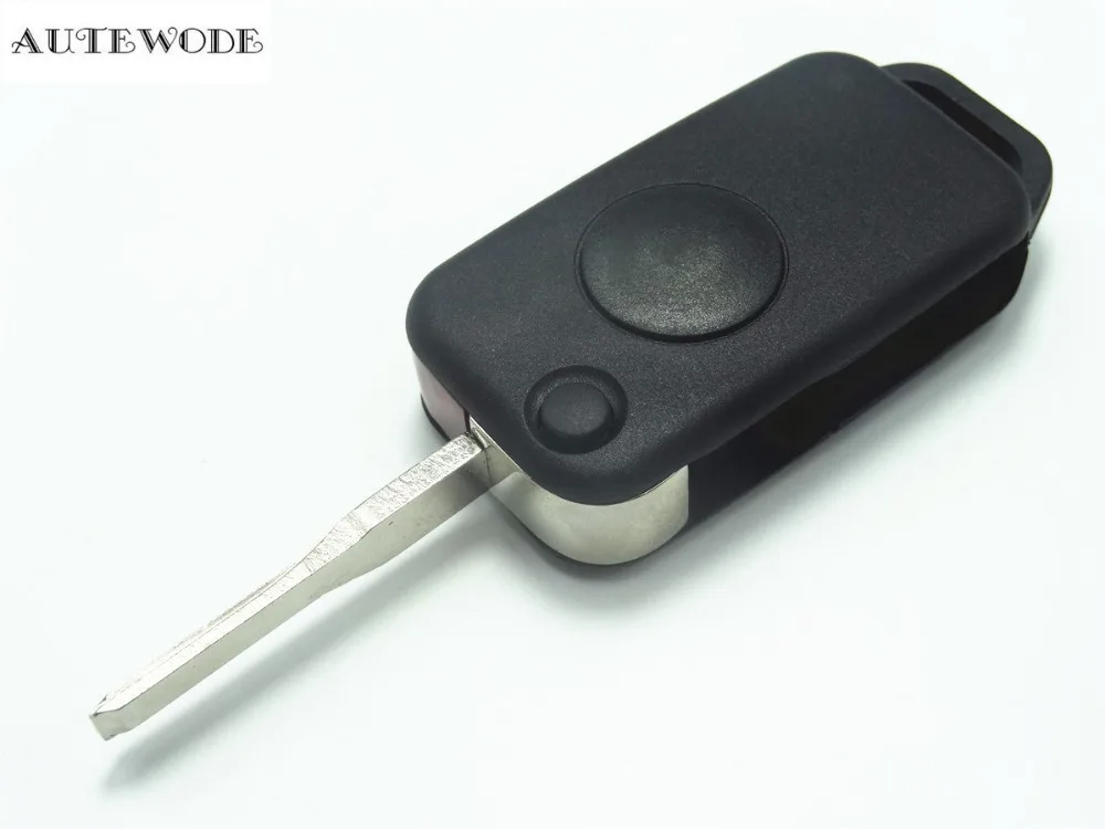 AUTEWODE Новинка 1 кнопка откидной складной без ключа пульт дистанционного