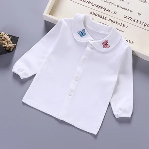 Детские футболки; Летние топы для малышей; Одежда для маленьких мальчиков и девочек; Повседневные милые футболки с вышивкой для маленьких детей