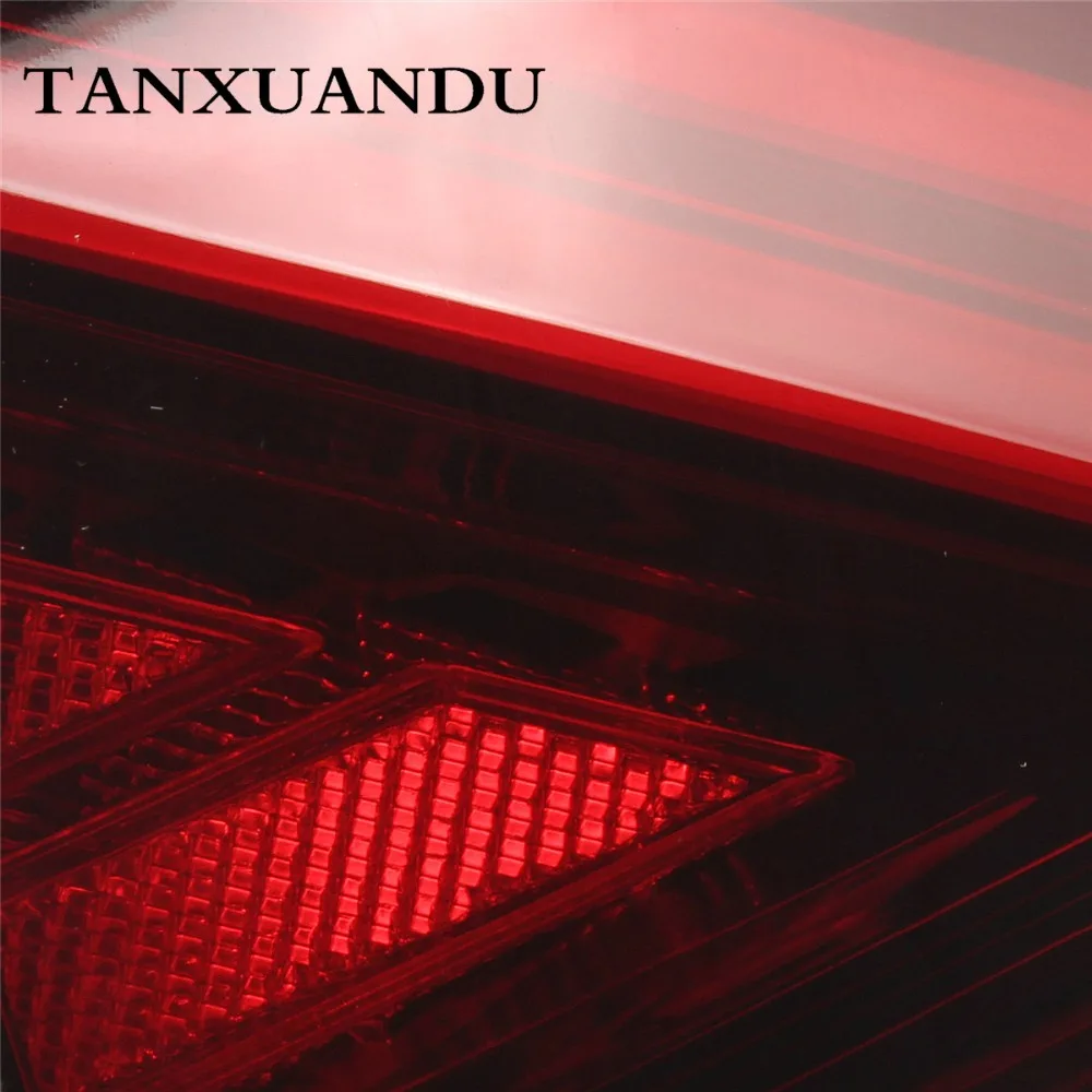 L & R Динамический светодиодный фонарь темно красный задний световой индикатор