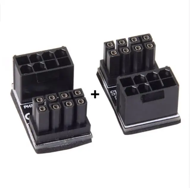ATX 8Pin Female to 8pin Male 180 Degree AngledPower Adapter for Desktops Graphics Card | Компьютеры и офис