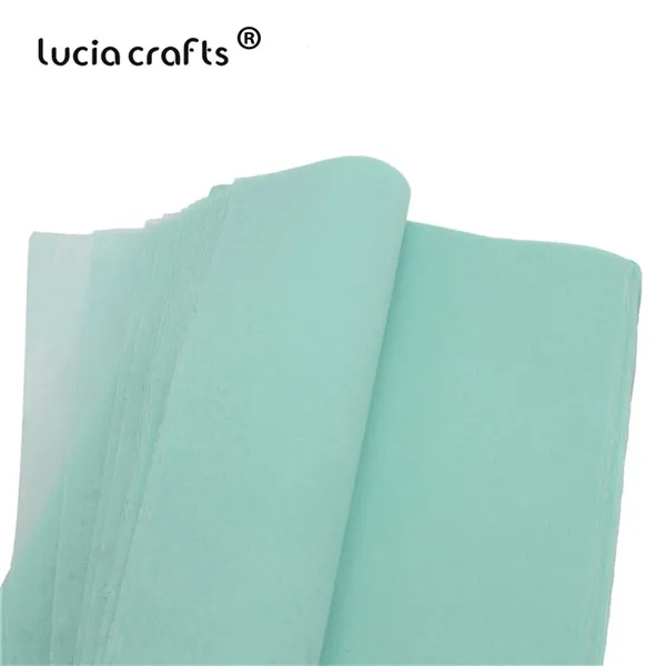 Lucia crafts 1 пачка(около 38 шт) 50*50 см букет крепированная бумага оберточная Цветочная цветочная упаковка 049007019 - Цвет: Color 12 38pcs