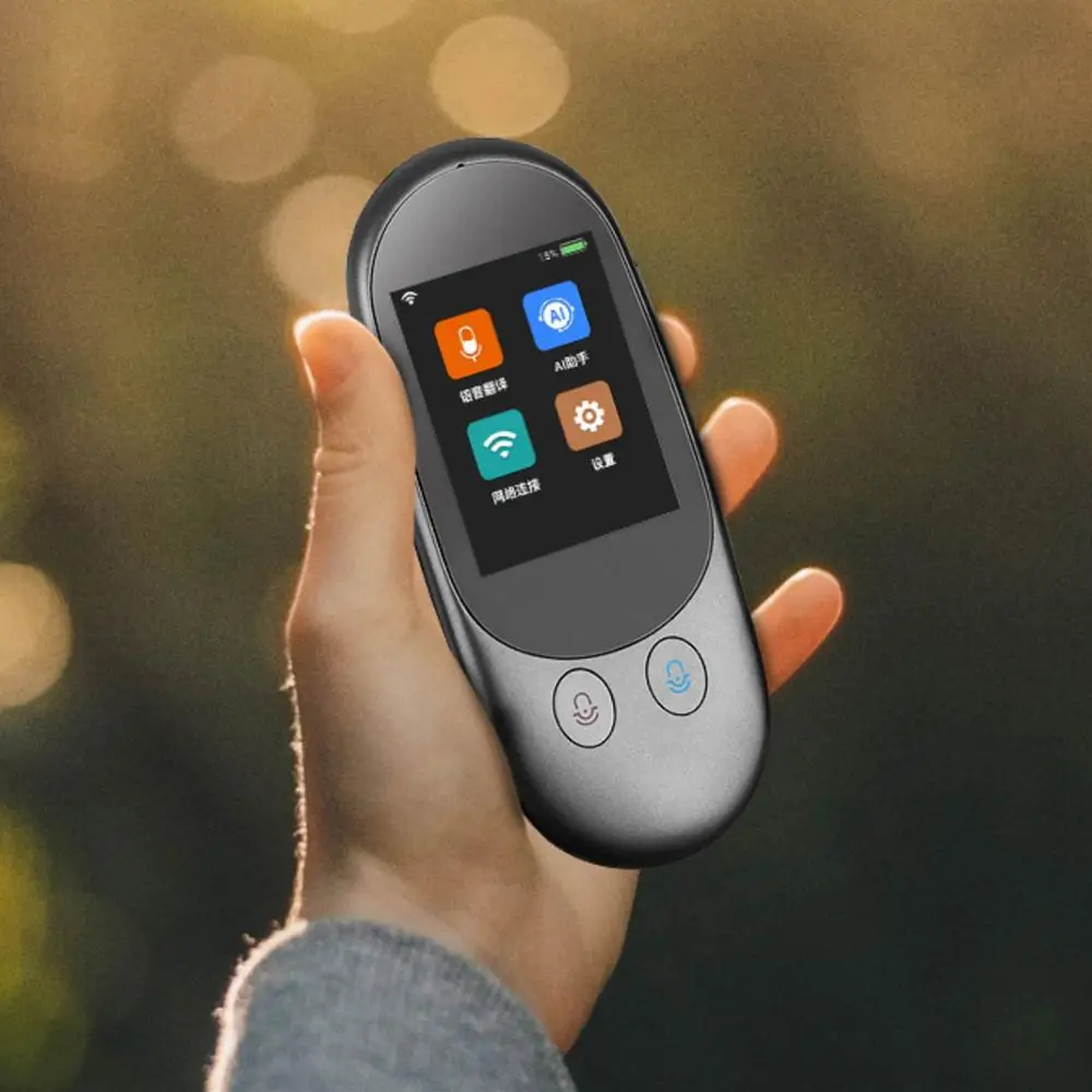F1A камера Aibecy Smart голосовой переводчик устройство 40 языков 2 4 дюймовый сенсорный