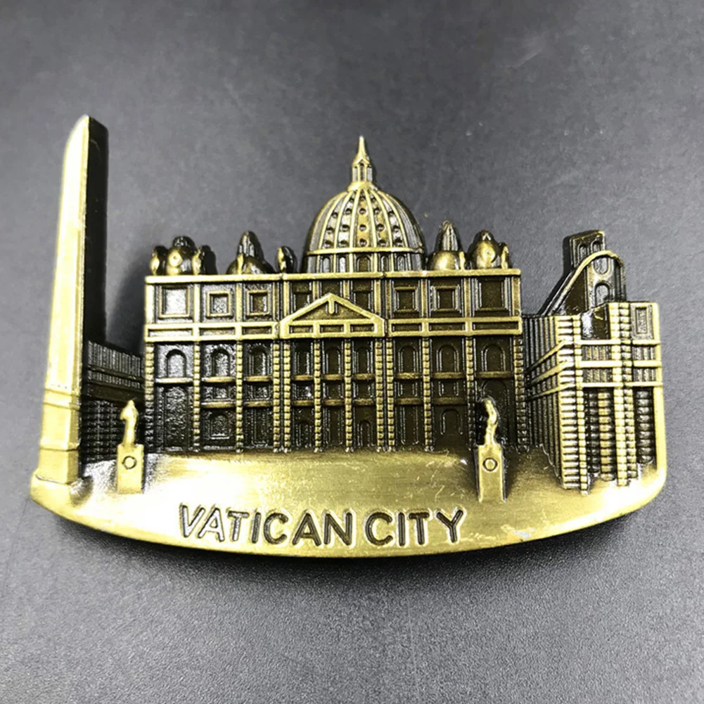 Из металла по всему миру сообщение известная достопримечательность Notes магнит на