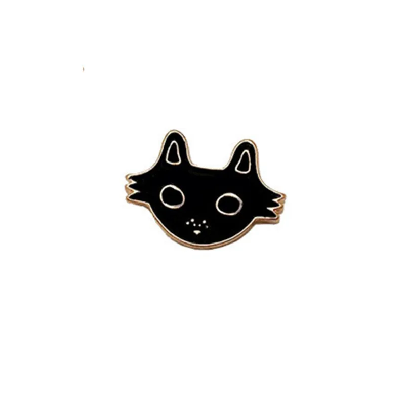 4 pcs 1 set Cartoon Brooch Set Badges Metal Pin Cat Star Shoe Eye For Clothes Jeans Backpack hat Harajuku | Украшения и
