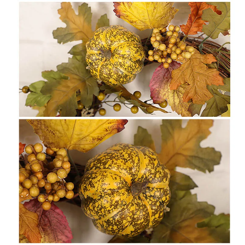 Искусственный клен венок из листьев моделирование декоративное кленовые листья