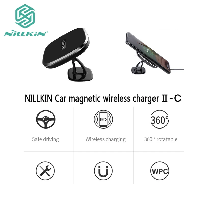 Оригинал Nillkin Car Магнитная Беспроводное зарядное устройство новой C Модель Ци