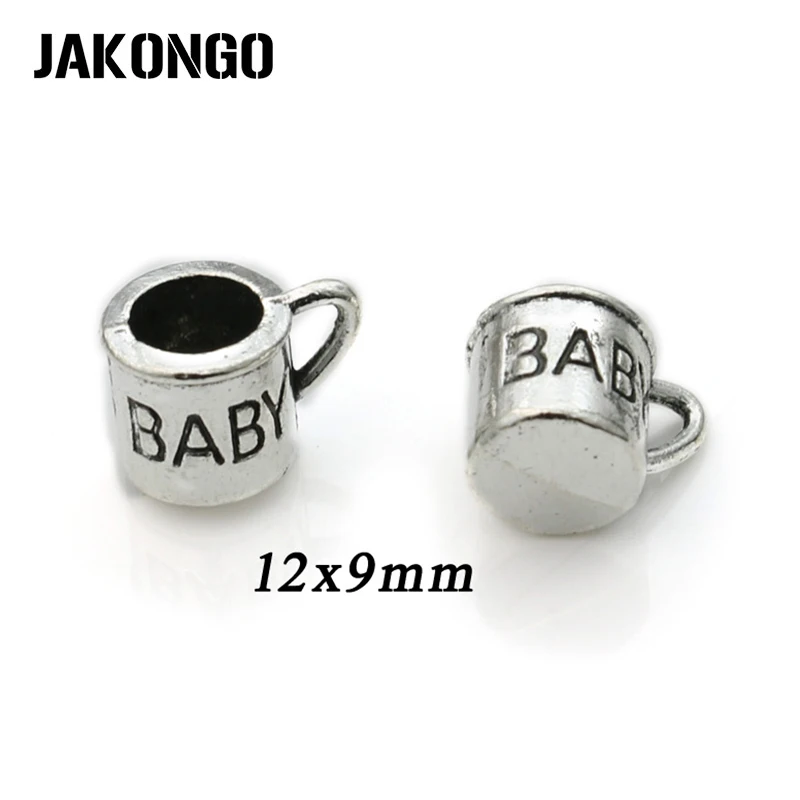 JAKONGO Античная Посеребренная Подвеска для детской чашки подходит изготовления