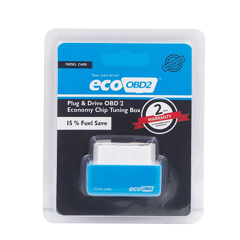 Полный чип экономии топлива 15% ECOOBD2 NitroOBD2 чип тюнинг коробка ECO OBD2 Nitro OBD2 для дизельного и бензинового двигателя вилка и привод