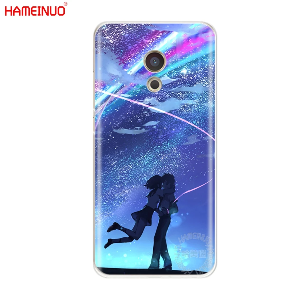 HAMEINUO ваше имя аниме крышка чехол для телефона для Meizu M6 M5 M5S M2 M3 M3S MX4 MX5 MX6 PRO 6 5 U10 U20 note plus - Цвет: 52751