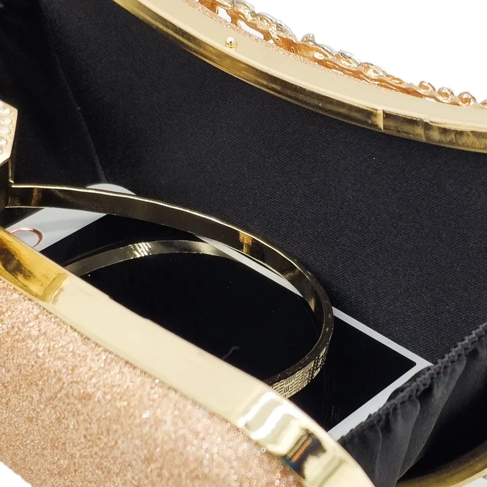 Эксклюзивные женские сумочки с цветочной аппликацией от Boutique De FGG, женские вечерние сумочки-клатчи с кристаллами, свадебные сумочки с цветами