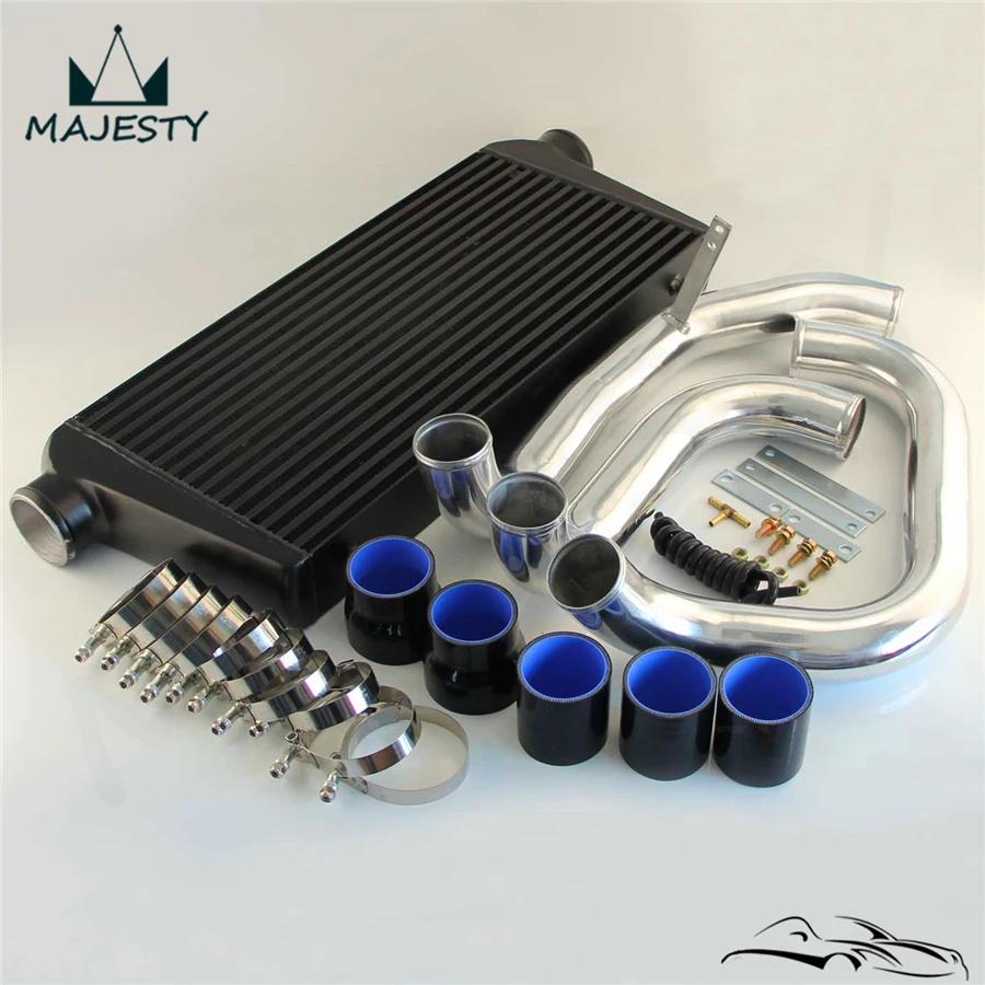 Для N ** ISSAN S KYLINE R32 R33 R34 GTS-T черный передний интеркулер комплект для труб |