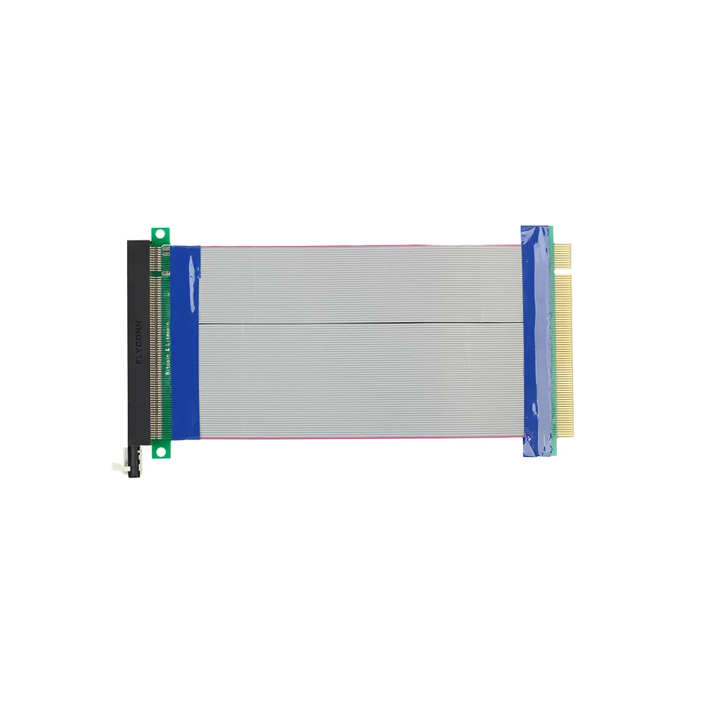 Новое поступление PCI E Express 16X до 16x удлинитель для мужчин и женщин ленточный кабель