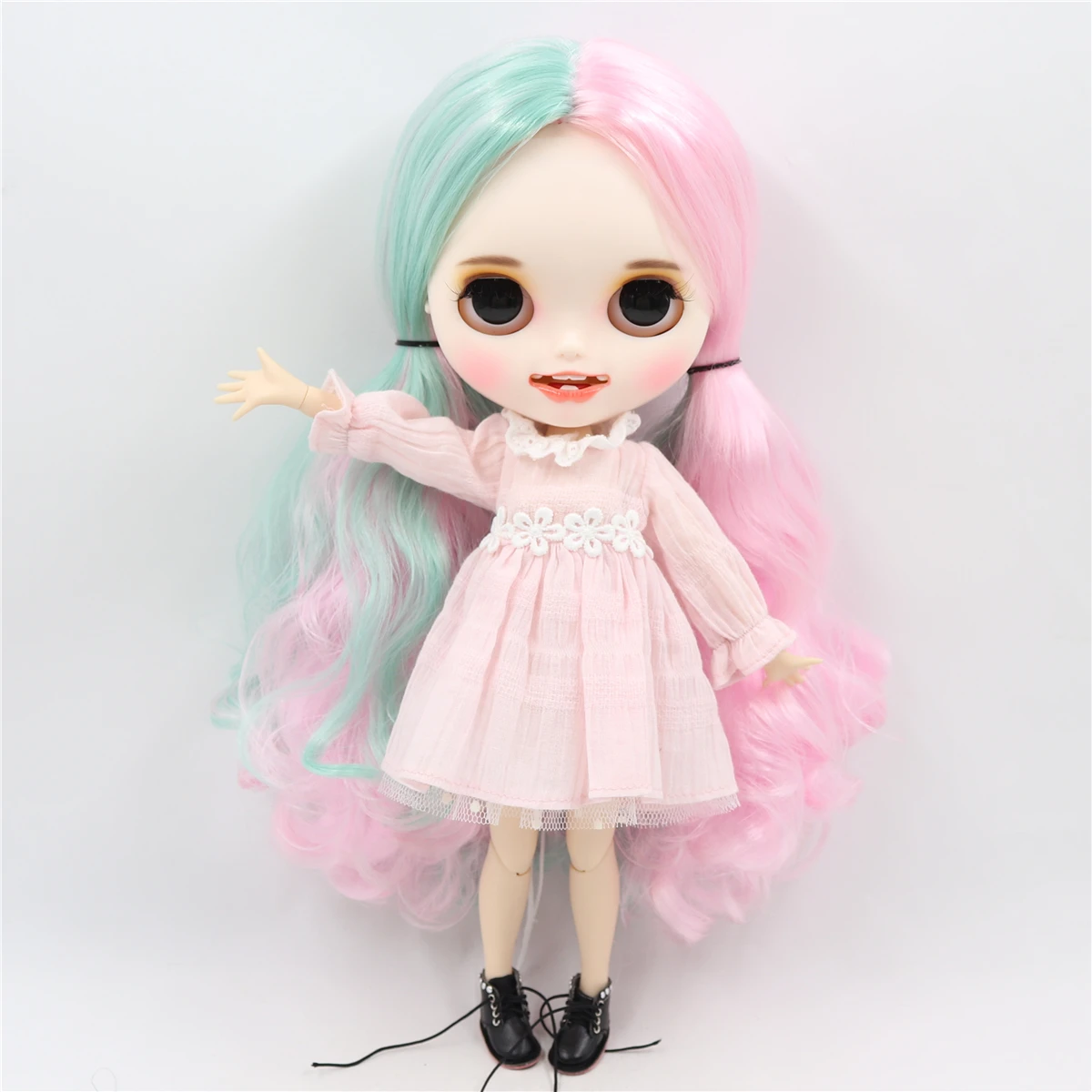 Ледяной DBS Blyth кукольные 1/6 bjd из белой кожи шарнирное тело матовая лицевая сторона