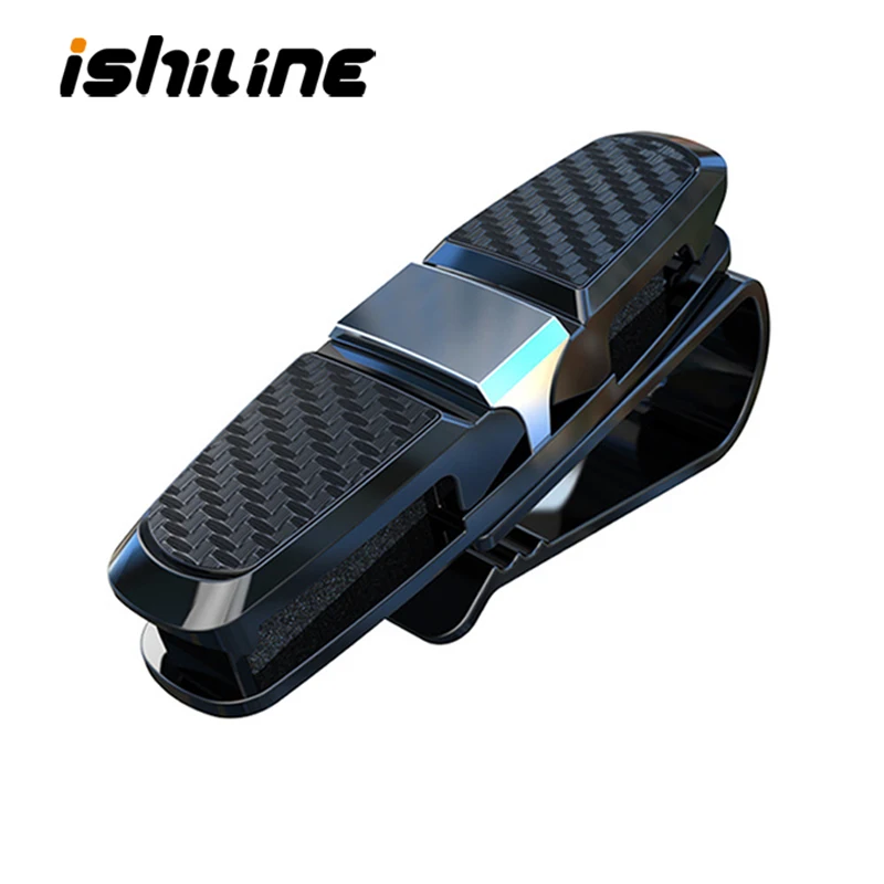 1 шт. Пластик автомобильный козырек Солнцезащитные очки держатель зажим для