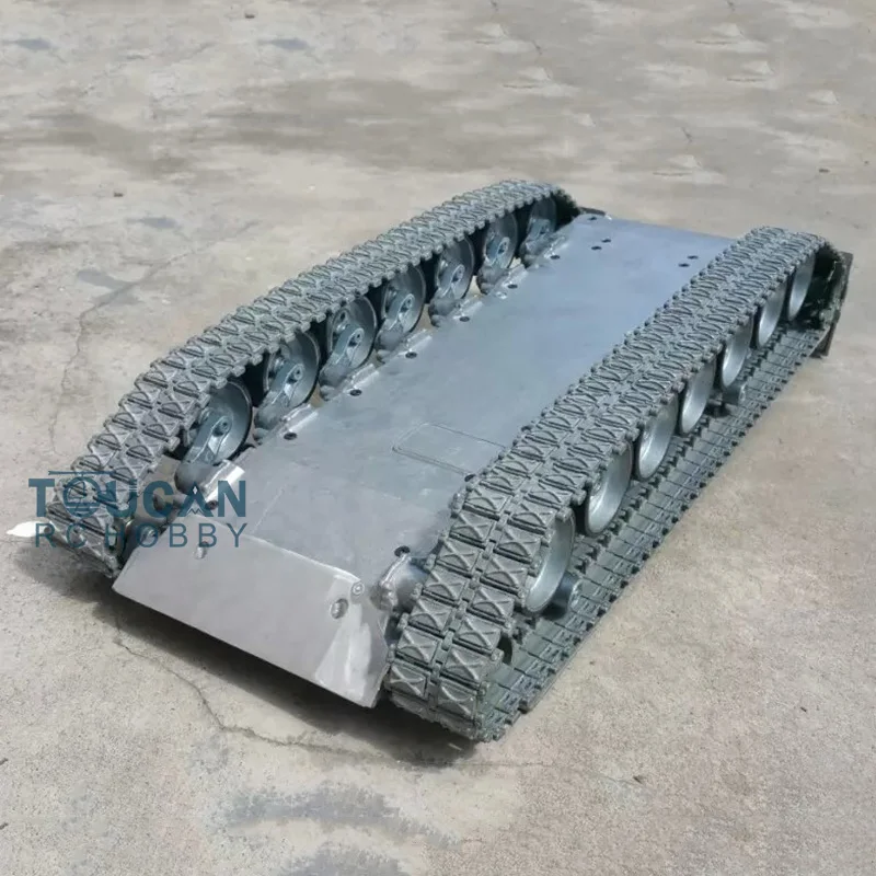 Leopard2A6 RC Танк полностью металлический шасси в сборе T3 треки Roadwheels M Цвет 1/16