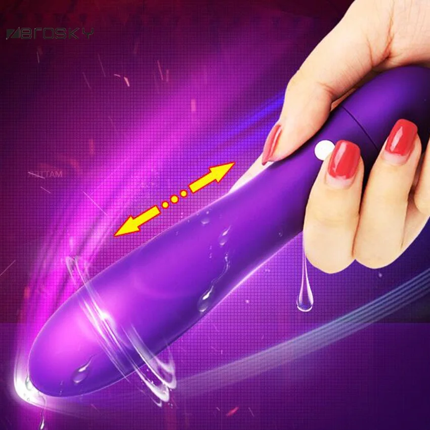 Бесшумный AV вибратор для массажа точки G женщин Анальная пробка фаллоимитатор