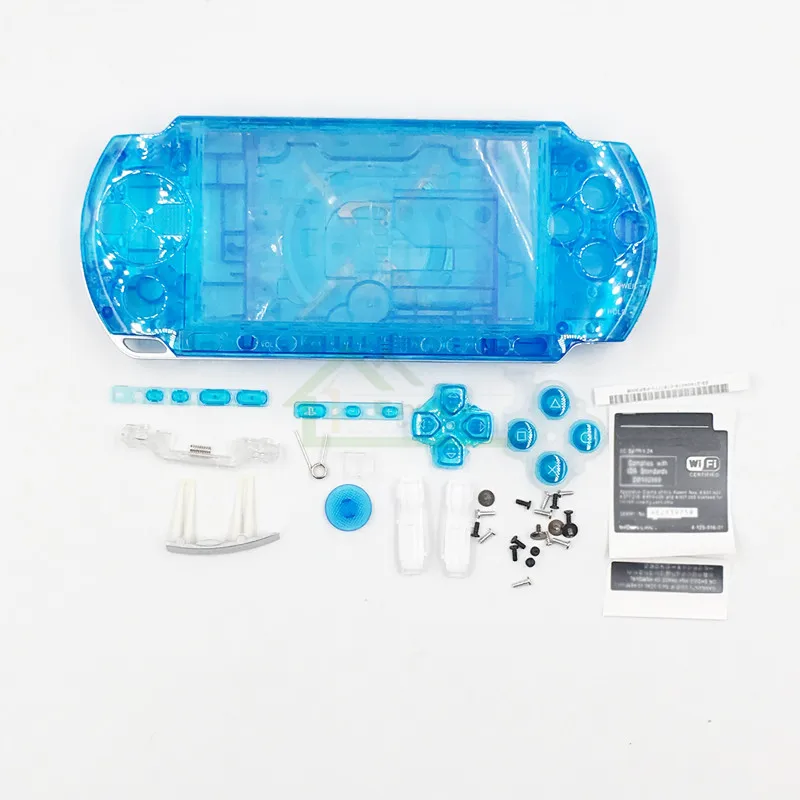 E house 5 шт прозрачный корпус чехол Замена для PSP3000 PSP 3000 игровая консоль с