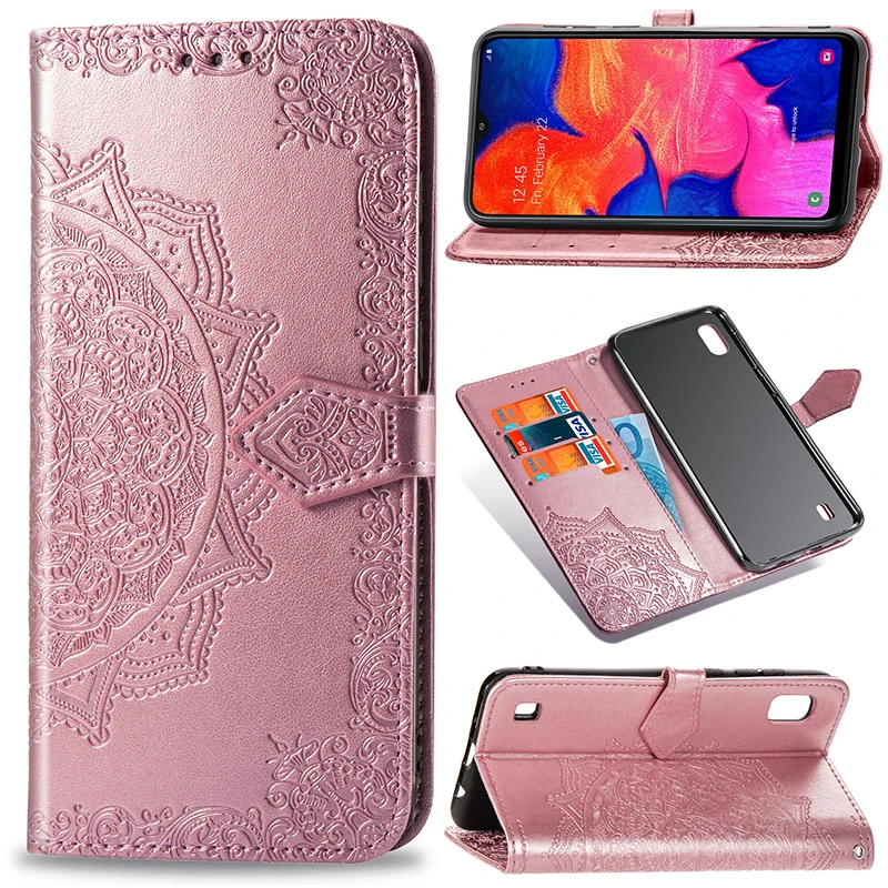 Оригинальный чехол для samsung Galaxy M10 M20 A10 A30 A40 A50 кошелек из искусственной кожи