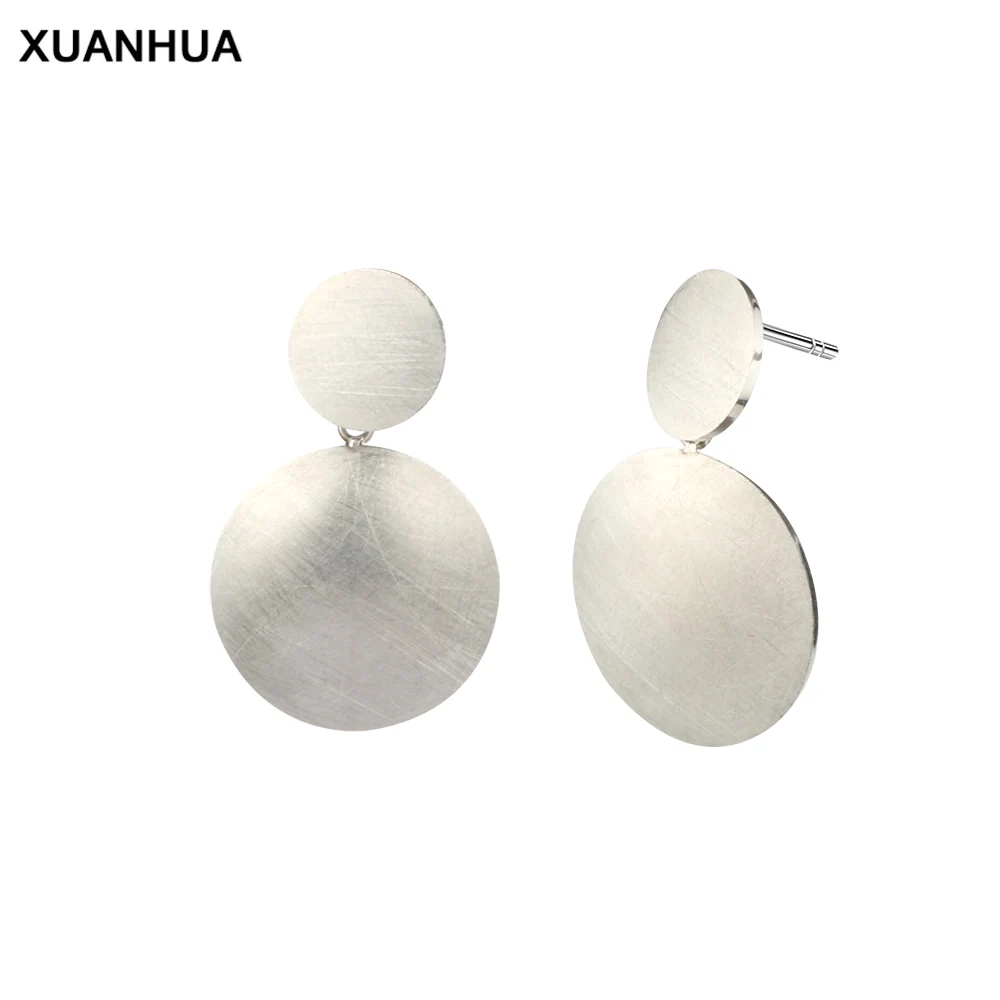 Серьги гвоздики XUANHUA из нержавеющей стали корейской версии для женщин 2019 летние