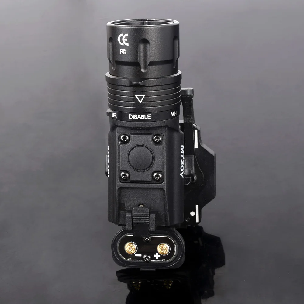 Тактический светодиодный фонарик M720V мгновенный/Постоянный/Стробоскоп CREE R5 400