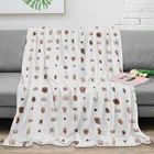 Одеяло из микрофибры, теплое фланелевое одеяло