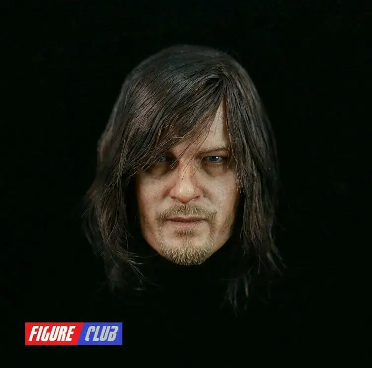 Пользовательские Дэрил Диксон Норман ридус 1/6 начальник Sculpt Walking Dead для Hottoys