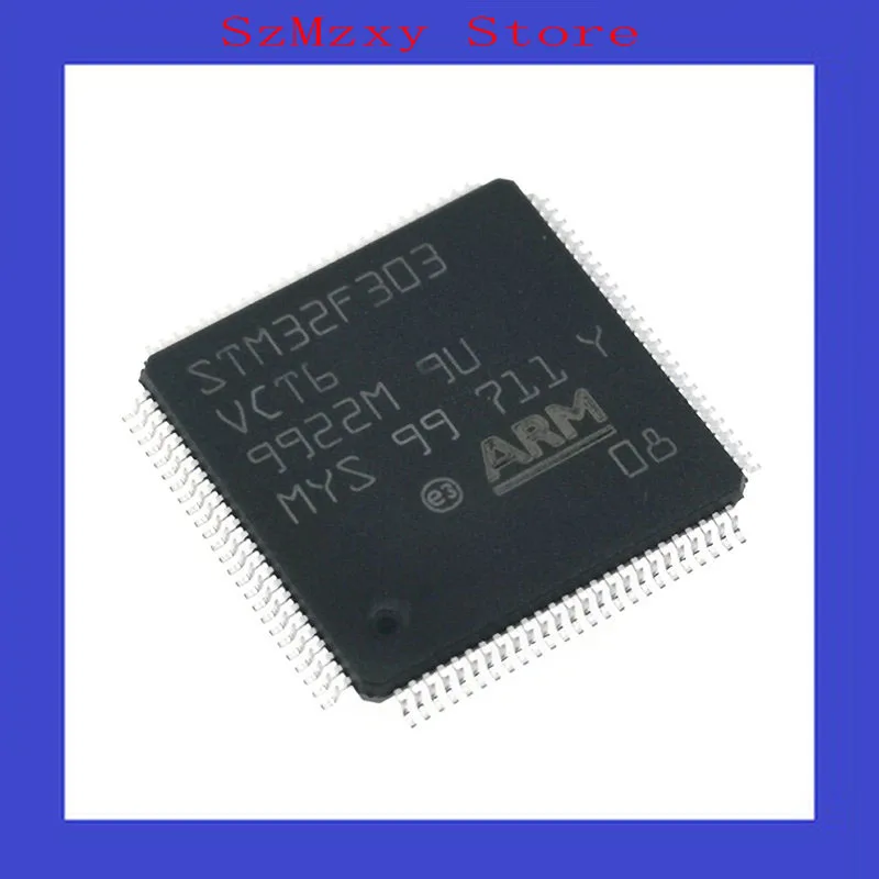 1 шт. 5 шт./лот Новинка STM32F303VCT6 STM32F303 32F303|Соединители| |