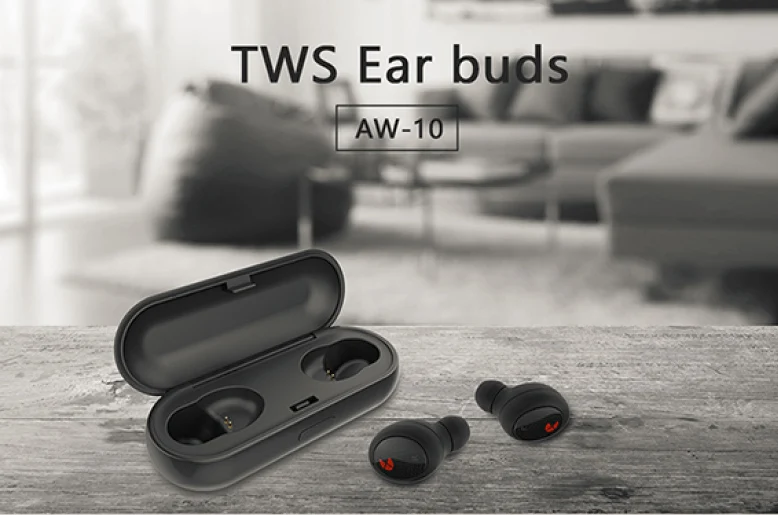 Exceus AW 10 TWS 5 0 Bluetooth наушники 3D стерео беспроводные с двойным микрофоном телефонные