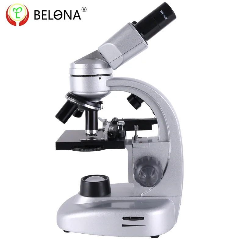 Профессиональный Биологический микроскоп BELONA 40 800X светодиодный студенческий