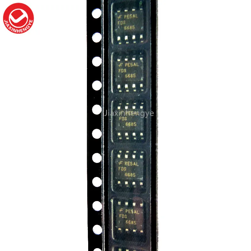

FDS6685 P-Channel 30V 8.8A SOP-8 Original and New 50PCS/LOT Free Shipping