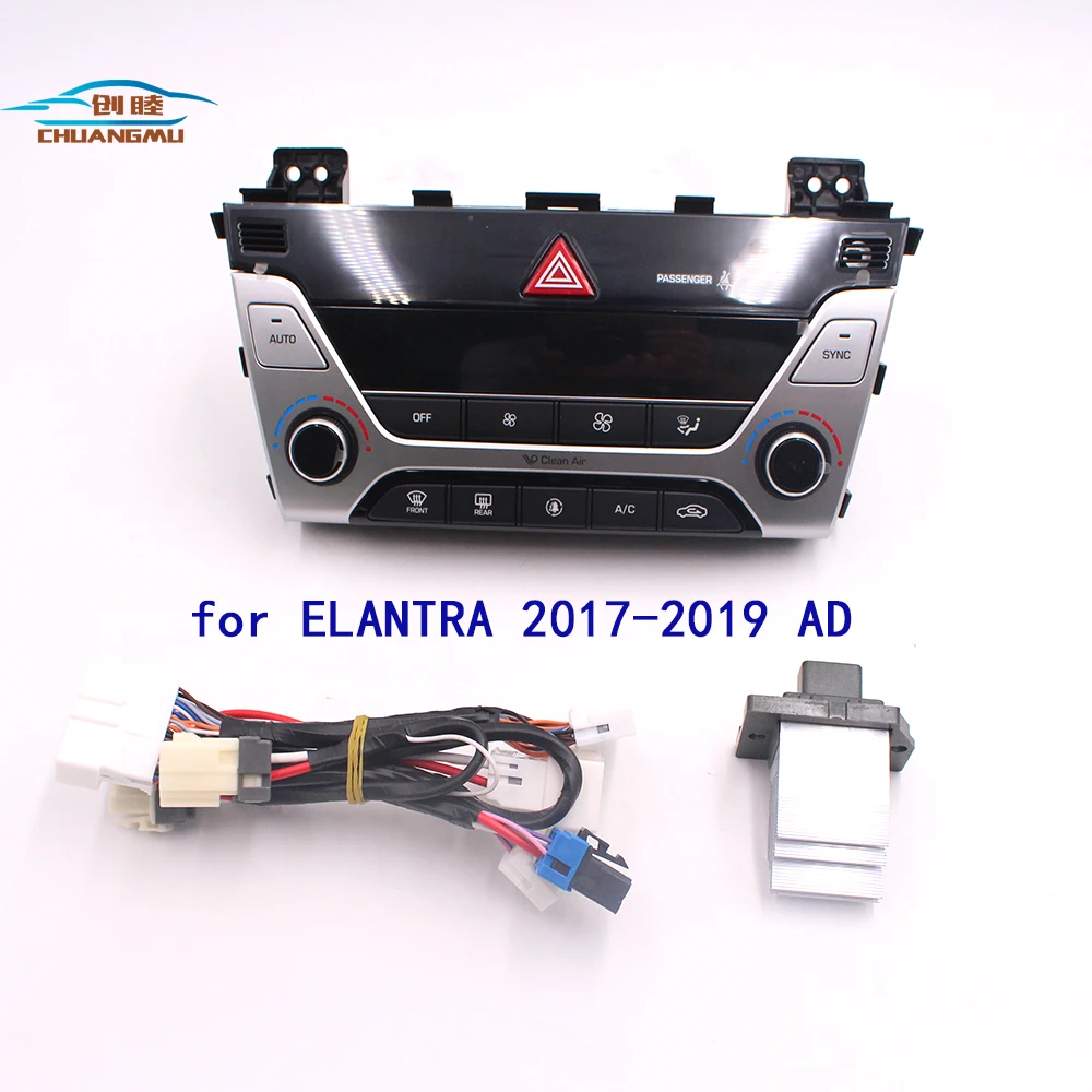 CHUANGMU для Elantra AD управление нагревателем AC/переключатель автоматический Кондиционер авто/ручная Панель Управления Кондиционера
