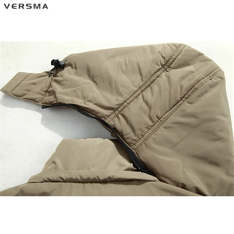 VERSMA Slim Fit зима теплая куртка без рукавов пуховой жилет для мужчин черный с
