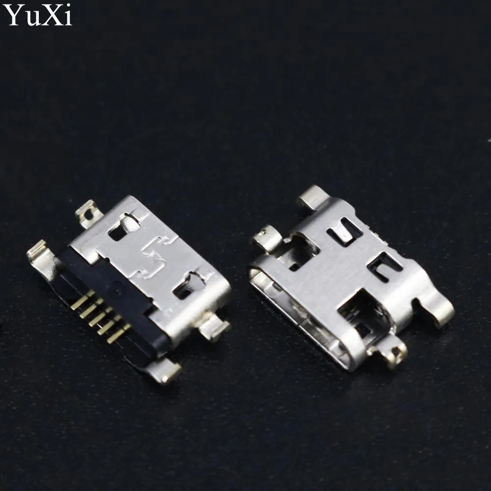 YuXi Micro 2 0 разъем USB зарядный порт запасные части для HUAWEI P8 LITE SMART ASCEND G760|Соединители|