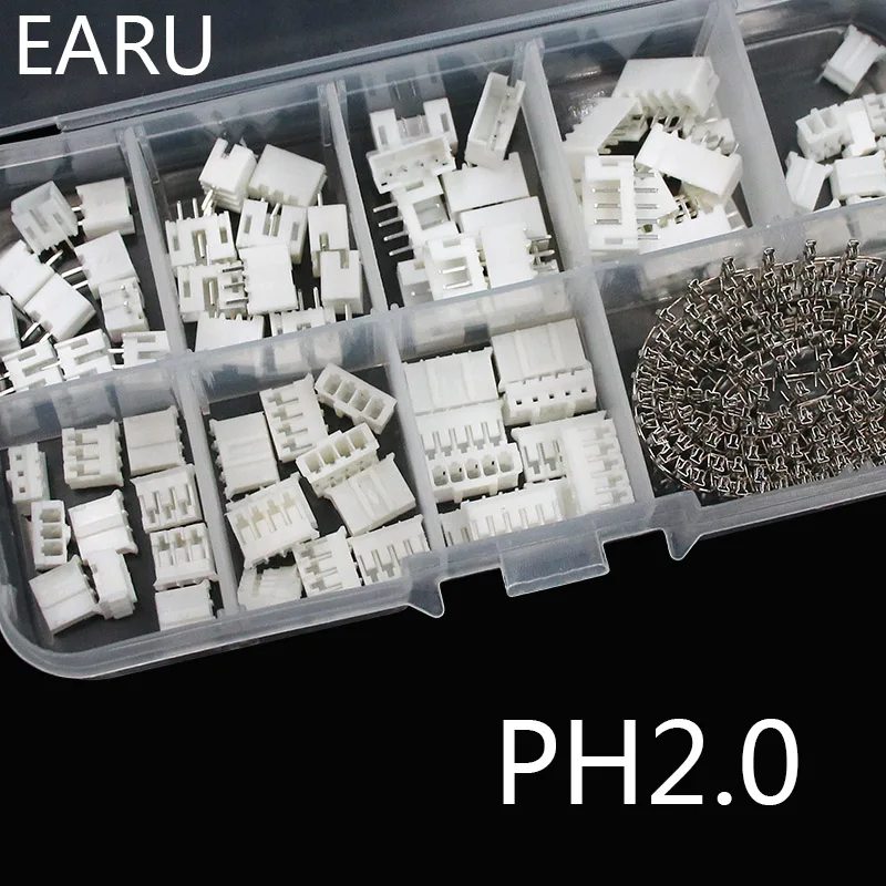 Клеммный комплект PH2.0 2p 3p 4p 5 pin 2 0 мм комплект/корпус/штырьковый разъем JST разъемы