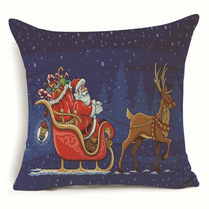 20 Новогодний Рождественский Декор для дома Adornos De Navidad аксессуары для дома Рождественские украшения подушка Navidad чехол - Цвет: 20