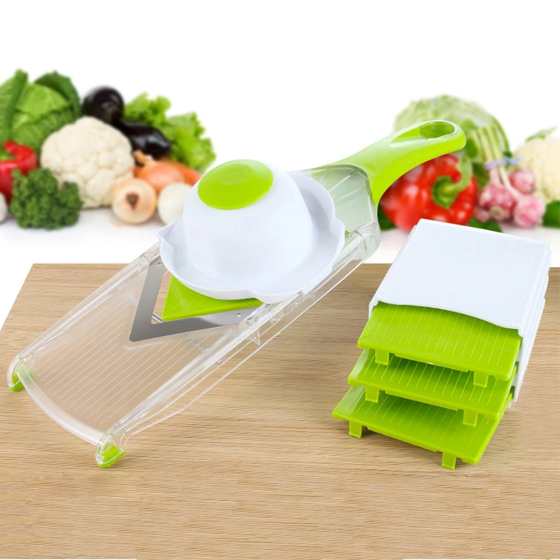 V Тип мандолина slicer терку морковь лук резки овощей картофеля резак растительные Жульен фруктов Кухня