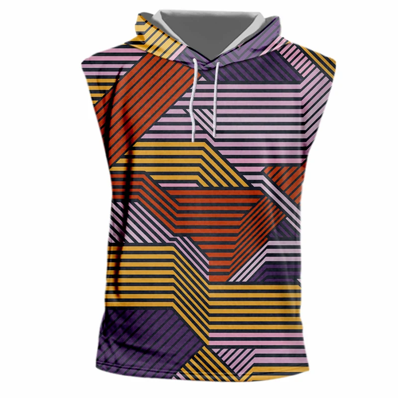 Новое поступление 2018 мужская спортивная майка CJLM с капюшоном большого размера из