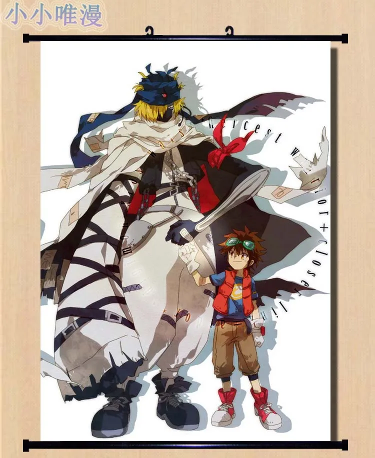Декоративная японская картина аниме Цифровой Монстр дигимон Adventure YAGAMI TAICHI & ишида